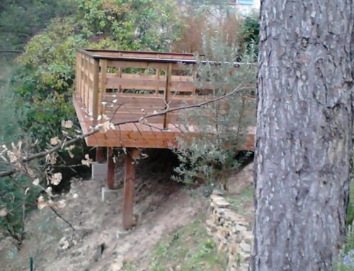 Conception d’une terrasse suspendue en bois